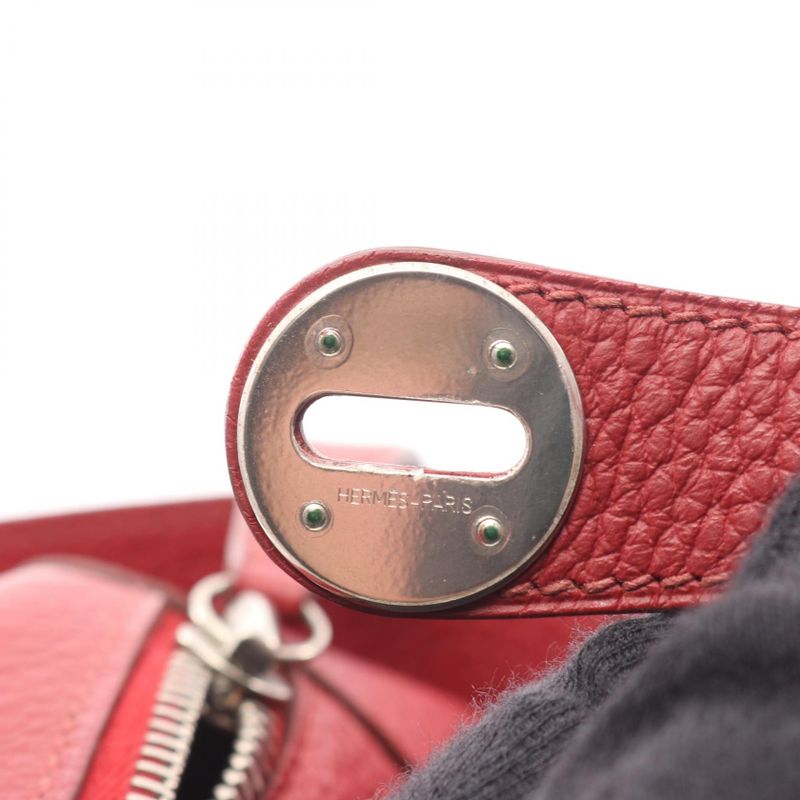 Hermes Shoulder Bag Lindy 30 Rouge Garance Rouge Garance Others Lindy 30 Rouge
