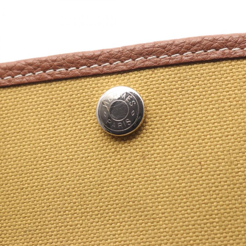 Hermes Tote Bag Garden Party TPM Ginger Gold Ginger Gold Others Garden Party