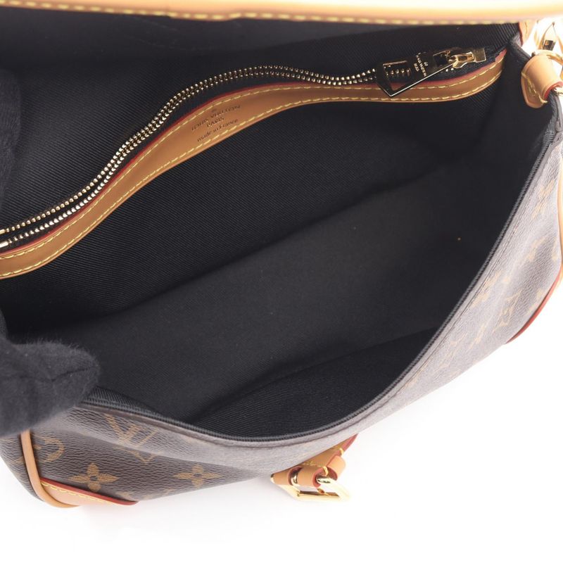 Louis Vuitton Shoulder Bag Diane Nm PM Monogram M45985 Noir Black PVC Coated