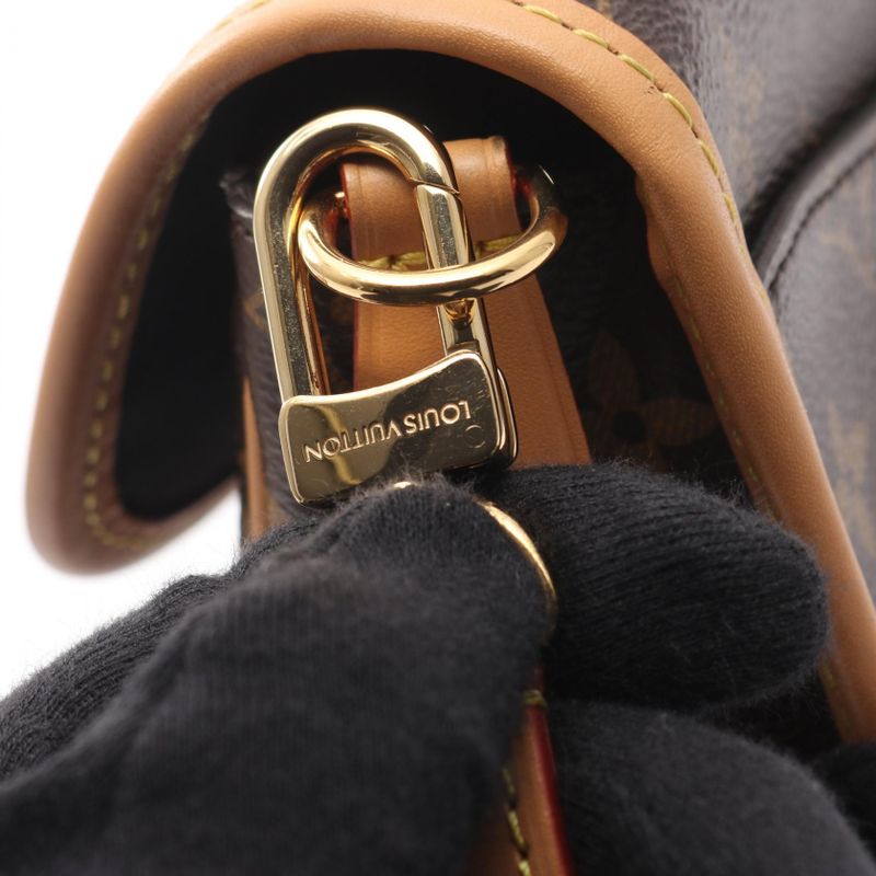 Louis Vuitton Shoulder Bag Diane Nm PM Monogram M45985 Noir Black PVC Coated