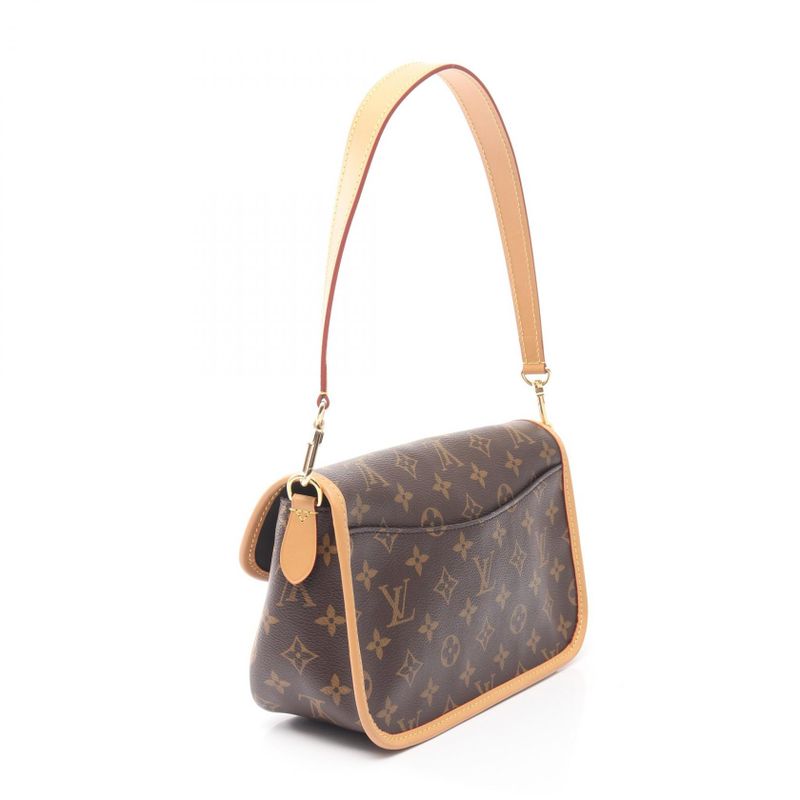 Louis Vuitton Shoulder Bag Diane Nm PM Monogram M45985 Noir Black PVC Coated