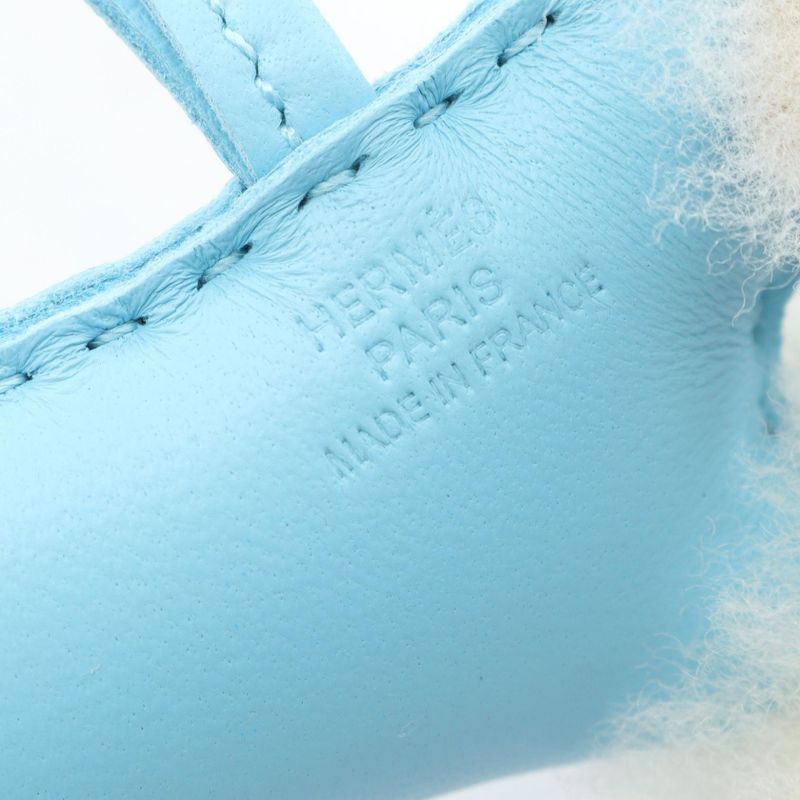 Hermes Charm Buddy Charm Celeste Mouton Buddy Charm Celeste Ladies Unused