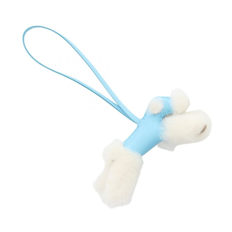 Hermes Charm Buddy Charm Celeste Mouton Buddy Charm Celeste Ladies Unused