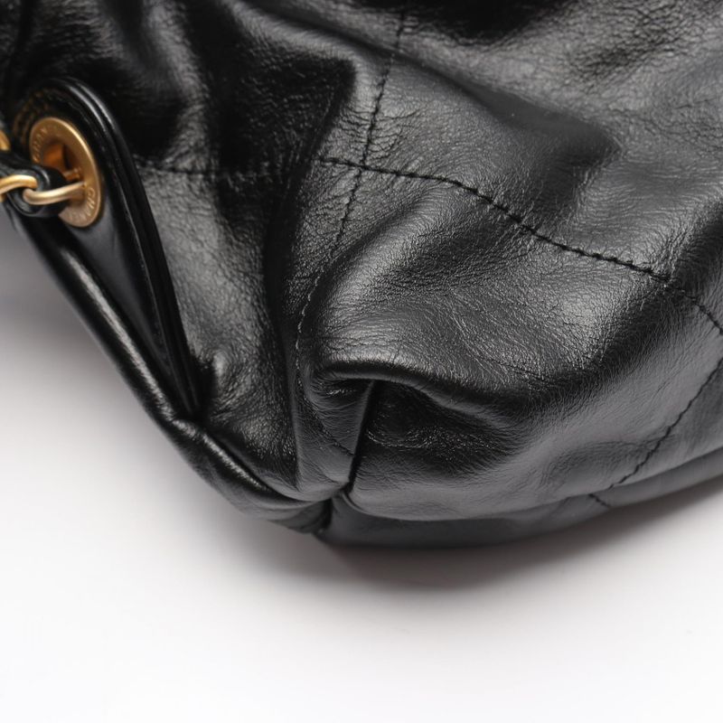 Chanel Rucksack Sac Backpack Chanel 22 Large As3313 Black Leather Chanel22