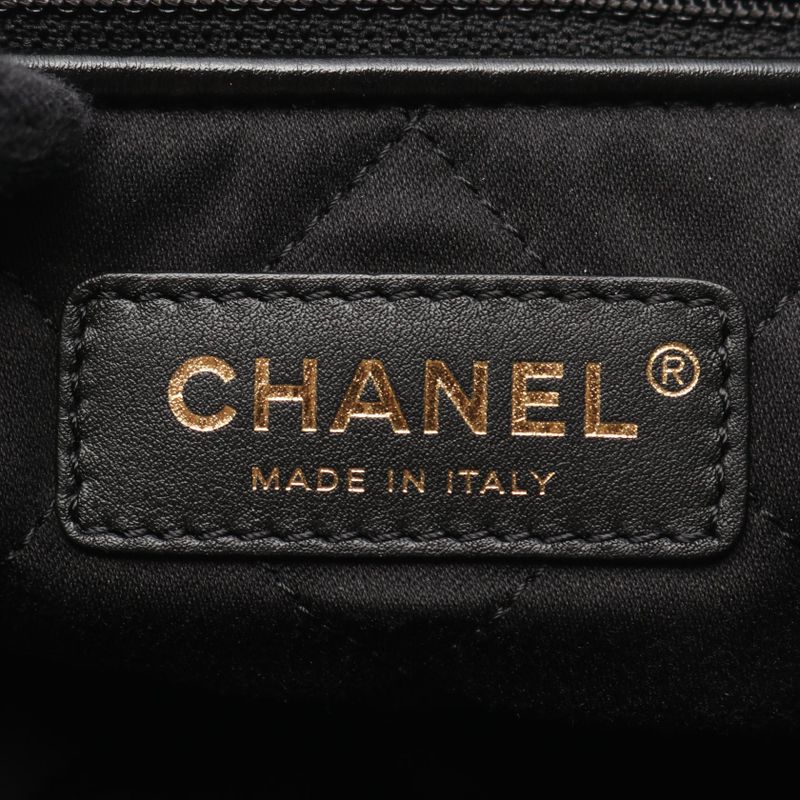 Chanel Rucksack Sac Backpack Chanel 22 Large As3313 Black Leather Chanel22