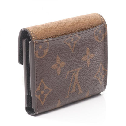 Louis Vuitton Trifold Wallet Portefeuille Zoe M80725 PVC Coated Canvas Portefeui