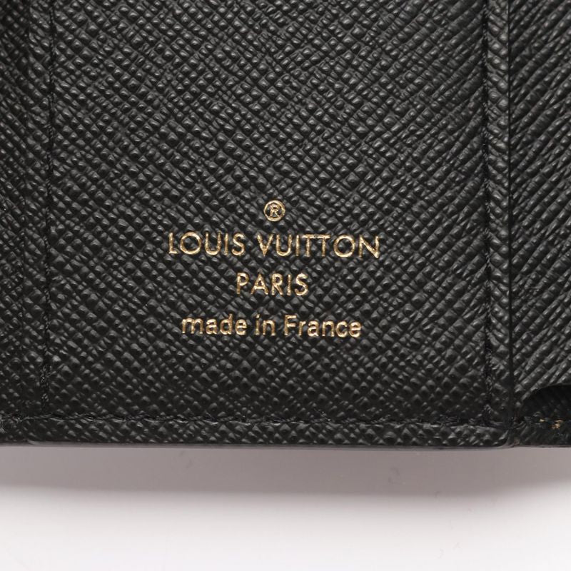 Louis Vuitton Trifold Wallet Portefeuille Zoe M80725 PVC Coated Canvas Portefeui