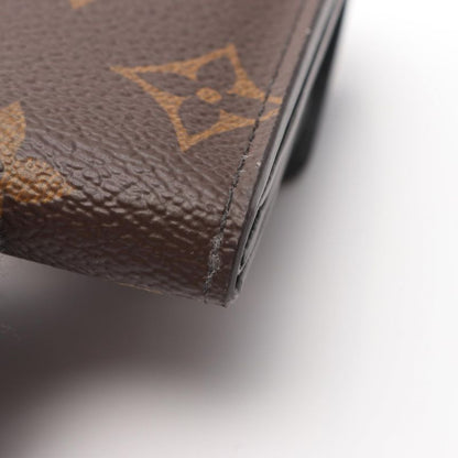 Louis Vuitton Trifold Wallet Portefeuille Zoe M80725 PVC Coated Canvas Portefeui