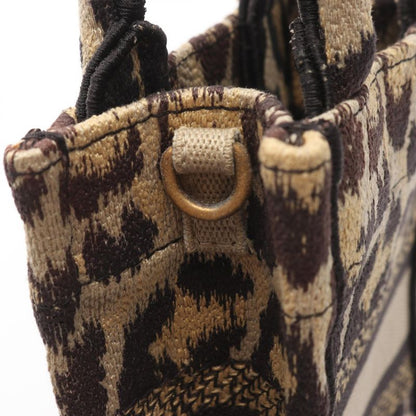 Dior Handbag Book Tote Vertical Bag Mini Phone Bag S5555crhm Black Beige