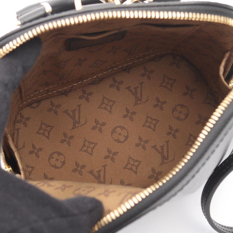 Louis Vuitton Rucksack Sac Backpack Alma Backpack M25103 Noir Black Leather