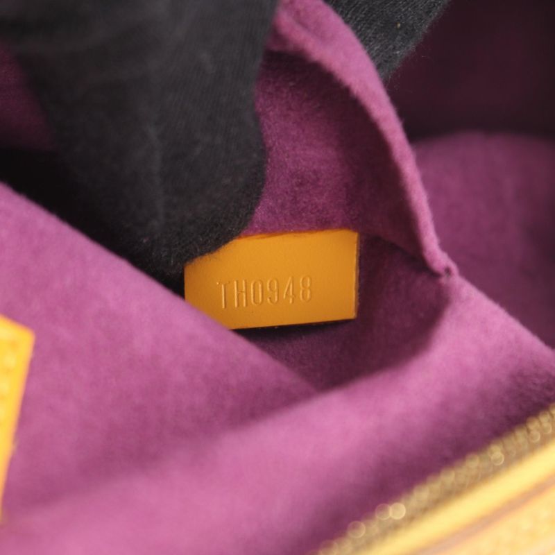 Louis Vuitton Handbag Jasmine M52089 Tassili Yellow Leather Jasmine Women's