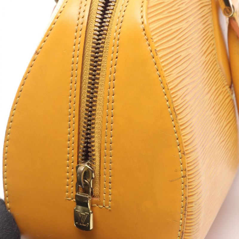 Louis Vuitton Handbag Jasmine M52089 Tassili Yellow Leather Jasmine Women's