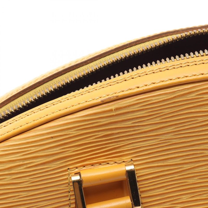 Louis Vuitton Handbag Jasmine M52089 Tassili Yellow Leather Jasmine Women's