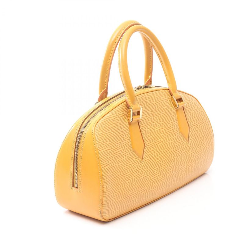 Louis Vuitton Handbag Jasmine M52089 Tassili Yellow Leather Jasmine Women's
