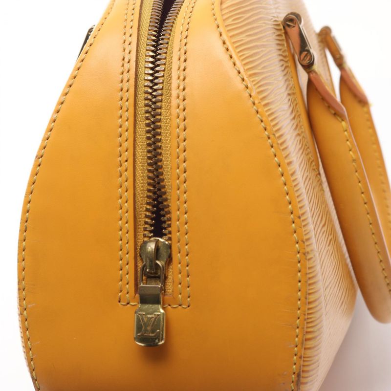 Louis Vuitton Handbag Jasmine M52089 Tassili Yellow Leather Jasmine Women's