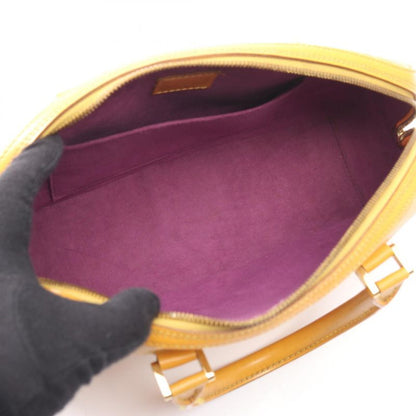 Louis Vuitton Handbag Jasmine M52089 Tassili Yellow Leather Jasmine Women's