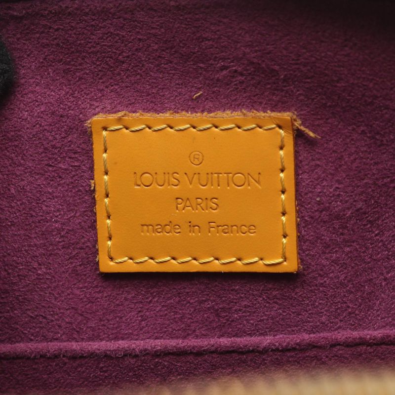 Louis Vuitton Handbag Jasmine M52089 Tassili Yellow Leather Jasmine Women's