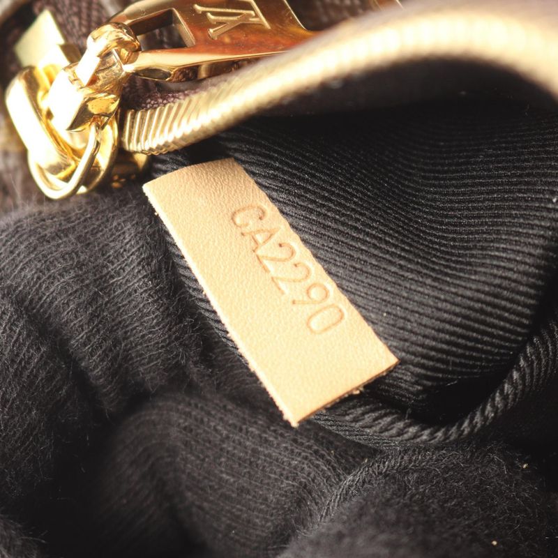 Louis Vuitton Waist Bag Body Bag Bum Bag M43644 PVC Coated Canvas Leather Bum