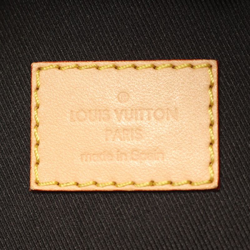 Louis Vuitton Waist Bag Body Bag Bum Bag M43644 PVC Coated Canvas Leather Bum