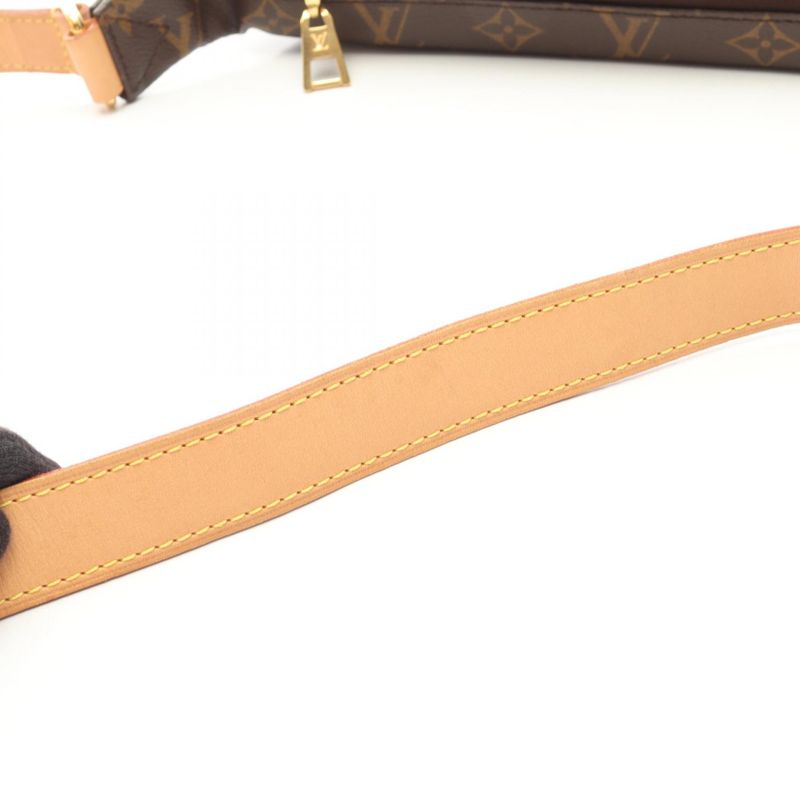 Louis Vuitton Waist Bag Body Bag Bum Bag M43644 PVC Coated Canvas Leather Bum