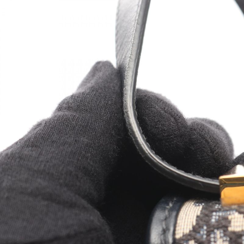 Dior Shoulder Bag 30 Montaigne Oblique Jacquard M9203utzq_m928 Navy Canvas