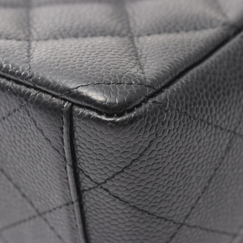 Chanel Shoulder Bag Matelasse 34 Classic Maxi W Flap A58601 Black Leather Calf