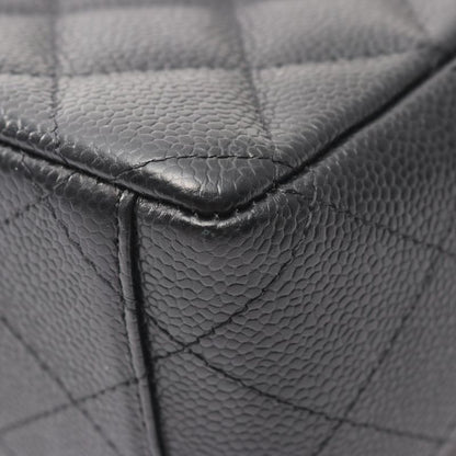 Chanel Shoulder Bag Matelasse 34 Classic Maxi W Flap A58601 Black Leather Calf