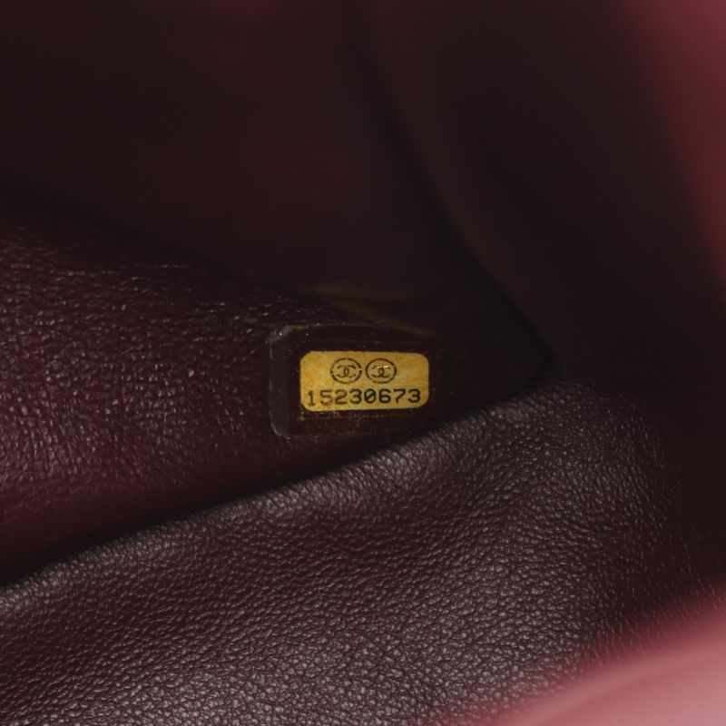 Chanel Shoulder Bag Matelasse 34 Classic Maxi W Flap A58601 Black Leather Calf