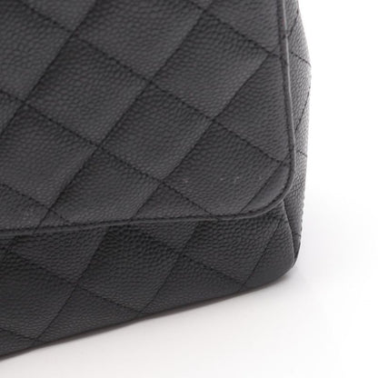 Chanel Shoulder Bag Matelasse 34 Classic Maxi W Flap A58601 Black Leather Calf