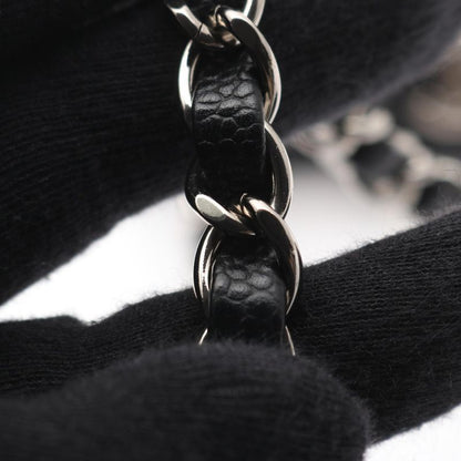 Chanel Shoulder Bag Mini Matelasse A35200 Black Leather Calf (Cowhide) Mini