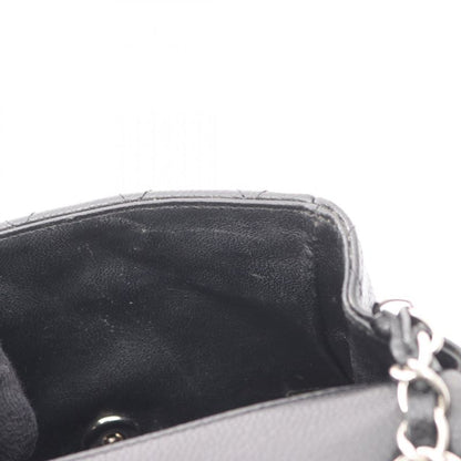 Chanel Shoulder Bag Mini Matelasse A35200 Black Leather Calf (Cowhide) Mini