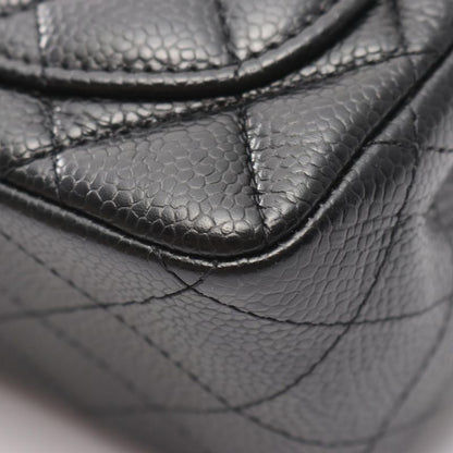 Chanel Shoulder Bag Mini Matelasse A35200 Black Leather Calf (Cowhide) Mini