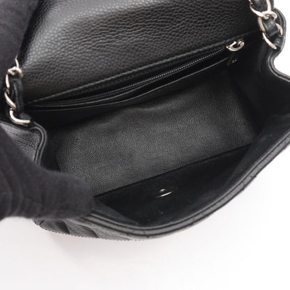 Chanel Shoulder Bag Mini Matelasse A35200 Black Leather Calf (Cowhide) Mini