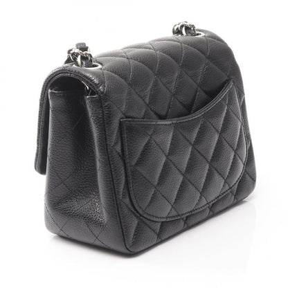 Chanel Shoulder Bag Mini Matelasse A35200 Black Leather Calf (Cowhide) Mini