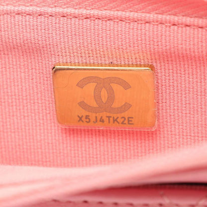 Chanel Shoulder Bag Matelasse Ap0250 Pink Lambskin (sheep Leather) Matelasse