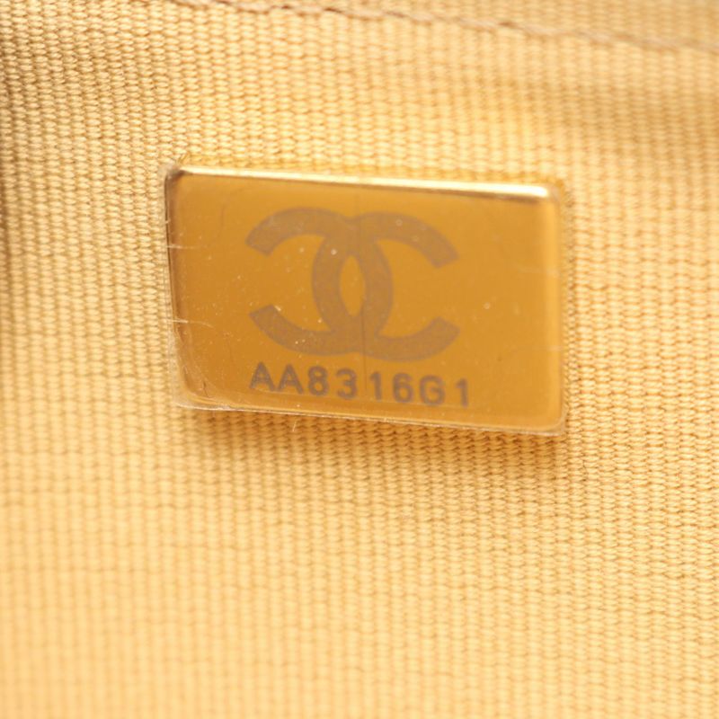 Chanel Shoulder Bag Matelasse Ap2508 Black Lambskin (sheep Leather) Matelasse