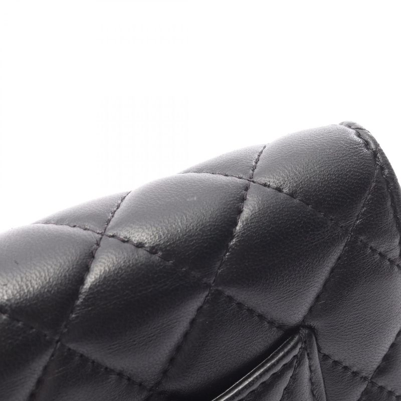 Chanel Shoulder Bag Matelasse Ap2508 Black Lambskin (sheep Leather) Matelasse
