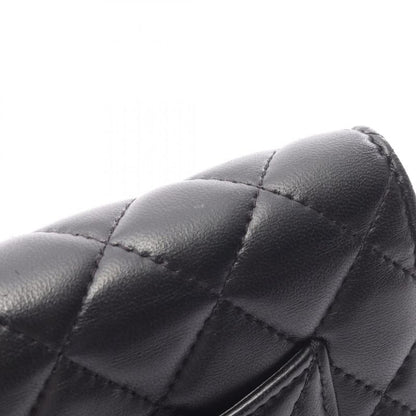 Chanel Shoulder Bag Matelasse Ap2508 Black Lambskin (sheep Leather) Matelasse