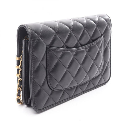 Chanel Shoulder Bag Matelasse Ap2508 Black Lambskin (sheep Leather) Matelasse