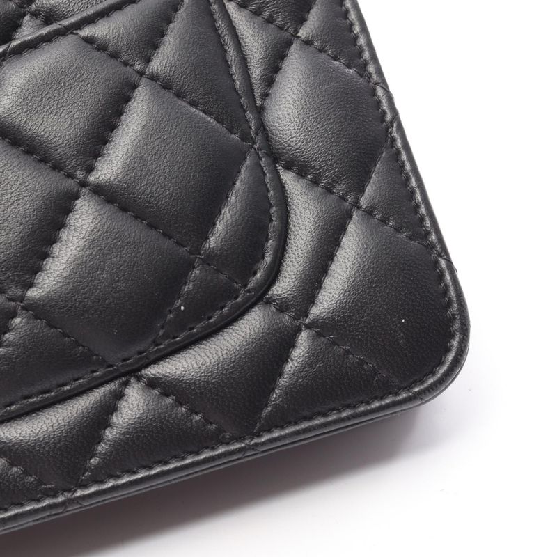 Chanel Shoulder Bag Matelasse Ap2508 Black Lambskin (sheep Leather) Matelasse
