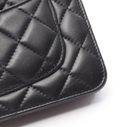 Chanel Shoulder Bag Matelasse Ap2508 Black Lambskin (sheep Leather) Matelasse