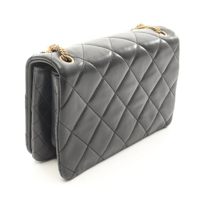 Chanel Shoulder Bag Chanel19 Black Lambskin (sheep Leather) Chanel19 Matelasse