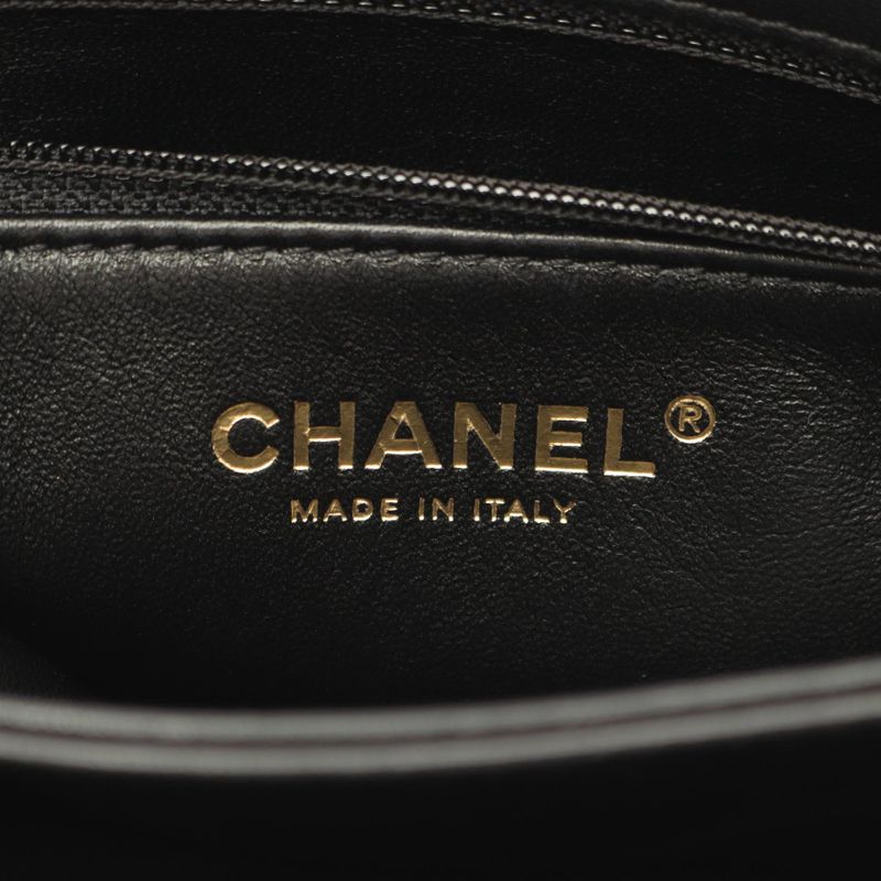 Chanel Shoulder Bag Chanel19 Black Lambskin (sheep Leather) Chanel19 Matelasse