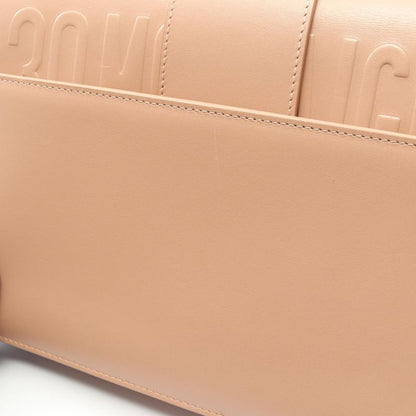 Dior Shoulder Bag 30 Montaigne M9203umos Pink Beige Leather 30 Montaigne Bag