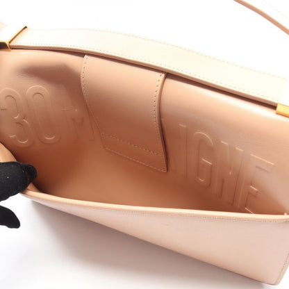 Dior Shoulder Bag 30 Montaigne M9203umos Pink Beige Leather 30 Montaigne Bag