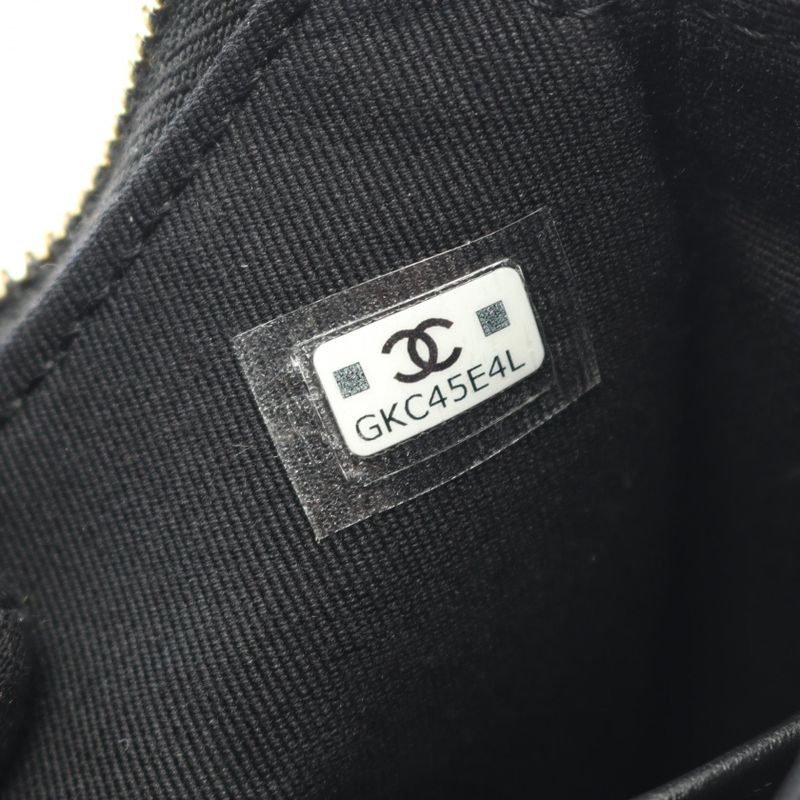 Chanel Shoulder Bag Matelasse Hobo Black Lambskin Matelasse Hobo Chain Shoulder