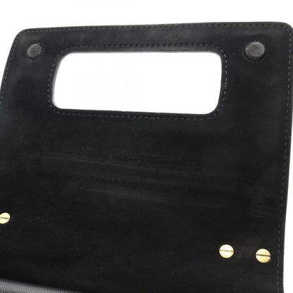 Dior Shoulder Bag J'adior Black Leather Chain Shoulder Women's Used a