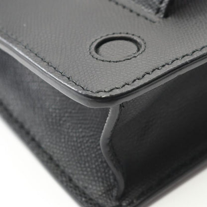 Dior Shoulder Bag J'adior Black Leather Chain Shoulder Women's Used a