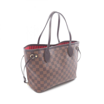 Louis Vuitton Tote Bag Neverfull PM Damier Ebene N41359 Sleeves PVC Coated