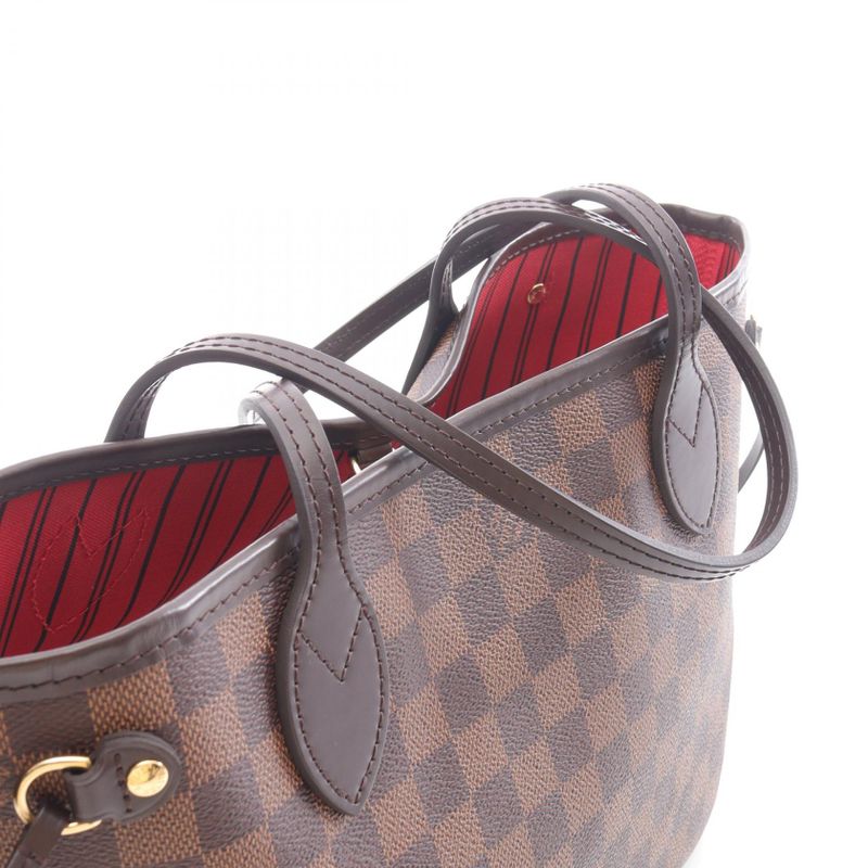Louis Vuitton Tote Bag Neverfull PM Damier Ebene N41359 Sleeves PVC Coated